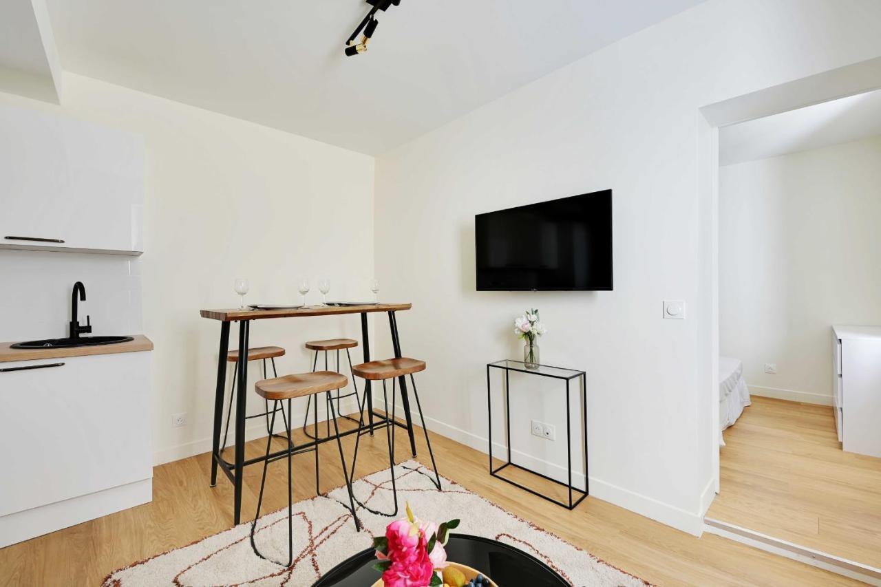 Charming Appart 2P1Br Le Marais Lägenhet Paris Exteriör bild