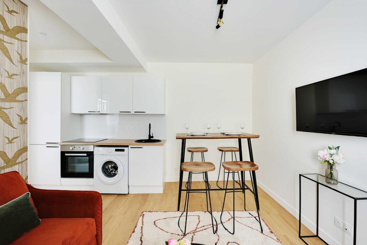 Charming Appart 2P1Br Le Marais Lägenhet Paris Exteriör bild